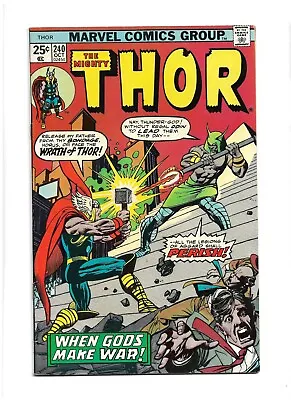 Buy The Mighty Thor #240 Bronze Age Book VF- Copy Loki Odin • 6.50£