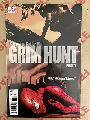 Buy Amazing SPIDER-MAN #634 Grim Hunt Pt 1 RARE Fyles VARIANT 🌟NEW UNREAD COPY 🌟 • 9.99£