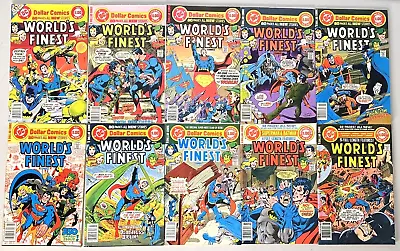 Buy World's Finest 245-282 COMPLETE RUN DC 1977 Lot Of 38 Key 246 252 HIGH GRADE NM- • 291.12£