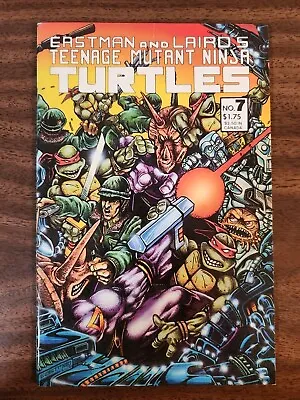 Buy Teenage Mutant Ninja Turtles #7 1st Time TMNT In Color Mirage Vol 1 Origin Ooze • 24.13£