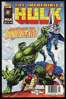 Buy Incredible Hulk #449 Marvel 1997 (VF-) 1st Thunderbolts! NEWSSTAND! L@@K! • 100.40£
