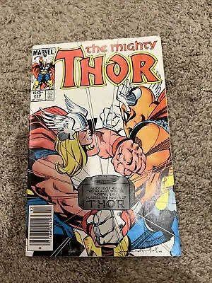 Buy Thor #338 (Marvel 1983) 2nd Appearance And Origin Of Beta Ray Bill - NEWSSTAND • 10.72£
