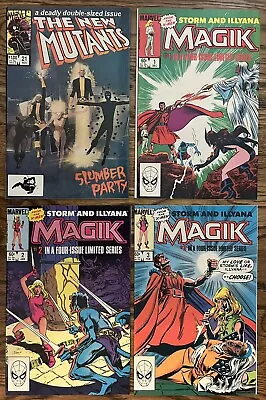 Buy New Mutants #21 1st App Magik Mirage Warlock #1 2 3 Mini Claremont 1983 1984 NM • 35.43£