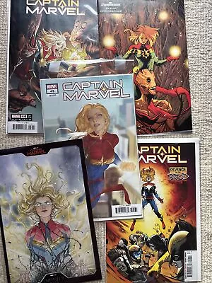 Buy Captain Marvel Comic 45 46  47 48 49 Variant Covers As Shown Momoko Land 2023 • 15£