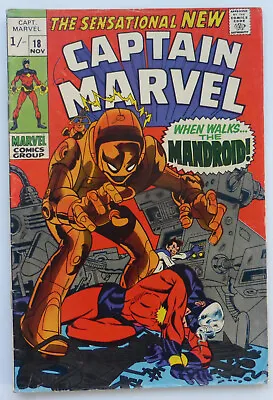 Buy Captain Marvel #18, Key Issue As  Carol Danvers  Gets Her Superpowers!! • 19.85£