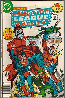 Buy Justice League Of America 141 Vs The Manhunters  VF+  Giant 1977 DC Comic • 10.21£