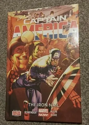 Buy Captain America: The Iron Nail Hardcover Graphic Novel Marvel Comics 2014  • 2.50£