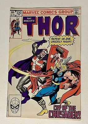 Buy The Mighty Thor #330 1983 First Appearance Of The Crusader SEE PICS (A-4) • 4.80£
