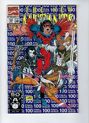 Buy NEW MUTANTS # 100 (Marvel Comics, FINAL ISSUE, 1st App X-FORCE, APR 1991) VF/NM • 9.95£