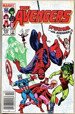 Buy Avengers #236-1983 Vf/nm 9.0 Spider-Man Joins The Avengers Al Milgrom • 12.44£