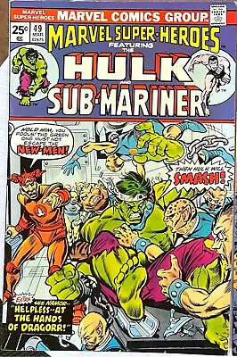 Buy Marvel Super-Heroes Feat The Hulk & Sub-Mariner,Marvel Tales Starring Spider-Man • 6.40£