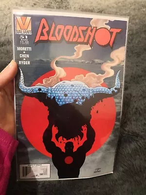 Buy  Bloodshot No 51 Valiant Comics Chen & Montano  • 40£