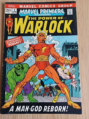 Buy Marvel Premiere - The Power Of Warlock 1 - 1972 • 175£