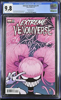 Buy Extreme Venomverse #4 ~ Marvel 1:25 Okazaki Variant ~ 1st Venom Bloom ~ CGC 9.8  • 29£