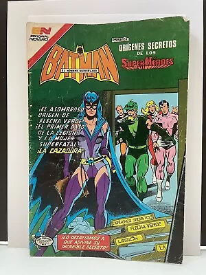 Buy DC Superstars #17 1st App Huntress Novaro Mexico Spanish (1984) Batman KEY VG+ • 34.50£