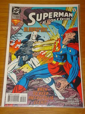 Buy Action Comics #702 Dc Nm (9.4) Condition Superman August 1994 • 3.99£