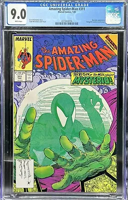 Buy Amazing Spider-Man 311 (CGC 9.0), Rare Newsstand Edition, McFarlane. • 99.94£