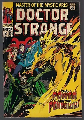 Buy Doctor Strange #174 Marvel 1968 1st Satannish App + Nekron  Power & Pendulum  Vf • 33.58£
