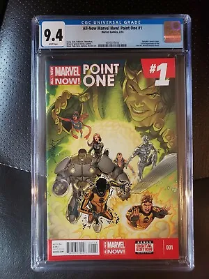 Buy All-New Marvel Now Point One 1 CGC 9.4 1st Full Appearance Kamala Khan  • 55.56£