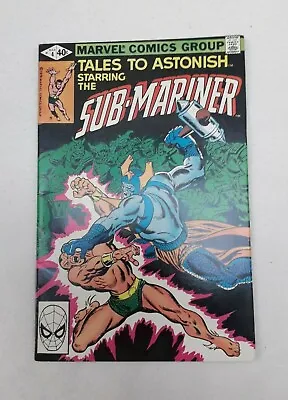 Buy Tales To Astonish #4 Vol 2 Starring 'The Sub-Mariner' FN/VFN (7.0) Cents, 1979 • 6.75£