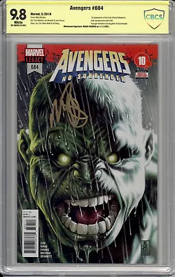 Buy Avengers 684 9.8 Signed Mark Brooks 1st Iron Hulk / Hulk Becomes Immortal • 177.39£