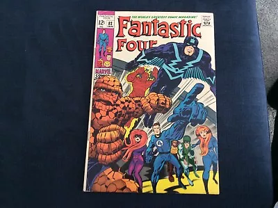 Buy Fantastic Four. Marvel. Number 82. Jan 1969. Very Good. 1 Staple A Bit Loose. • 9.99£
