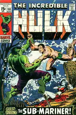 Buy Incredible Hulk, The #118 FN; Marvel | Stan Lee Namor Sub-Mariner - We Combine S • 83.11£