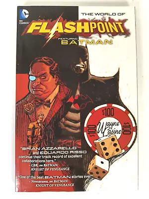 Buy The World Of Flashpoint Featuring Batman TPB By Brian Azzarello, Eduardo Risso • 8.99£