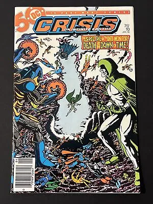 Buy Crisis On Infinite Earths #10 VFNM 1986 DC Comics Newsstand Signed George Perez • 40.15£