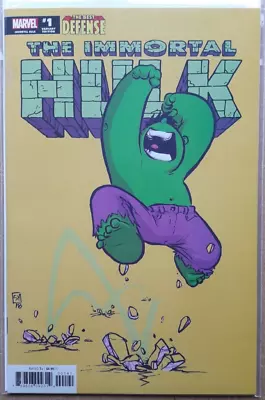 Buy The Immortal Hulk: The Best Defense #1 Skottie Young Variant Cover • 20£