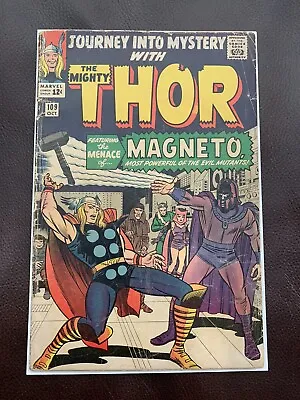 Buy Journey Into Mystery Thor 109 Marvel Comics 1964 Vs Magneto • 78.84£