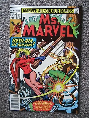 Buy Marvel Ms. Marvel Comic  #13 January 1978  • 10£