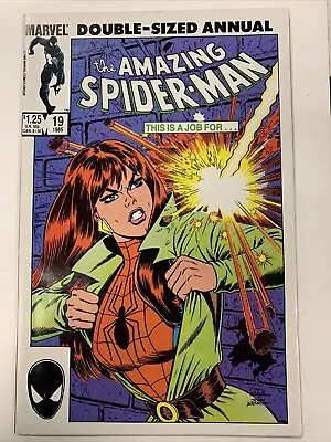 Buy Amazing Spider-Man Annual #19 (Marvel, 1985) 1st Alistaire Smythe Wilshire VF • 14.25£