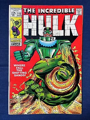 Buy The Incredible Hulk 113 (1969) • 4.99£