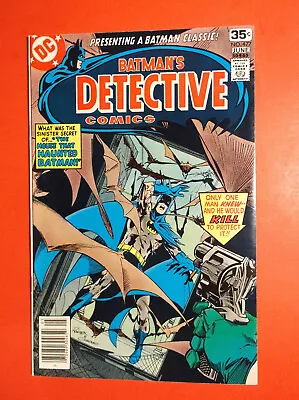 Buy Detective Comics # 477 - Nm 9.2/9.4 - Gorgeous Unread Copy - Neal Adams 1978 • 47.49£
