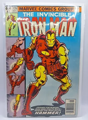 Buy Iron Man #126 - Marvel Comics 1979 Invincible Iron Man Vol 1 First Series VF • 15.80£