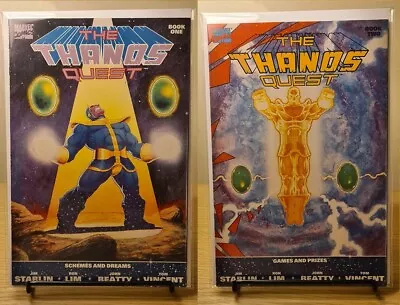 Buy Thanos Quest Issues #1 & #2 (1990) - Marvel Comics - VFN/NM - Scarce • 29.99£