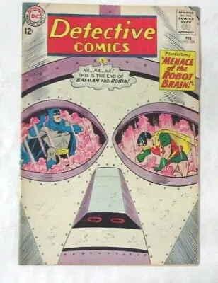 Buy Detective Comics #324 Solid Vg+ 1964 Menace Ofthe Robot Brain Martian Manhunter  • 32.44£
