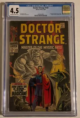 Buy Doctor Strange #169 CGC 4.5 1968 - 1st Doctor Strange In Own Title • 196.86£