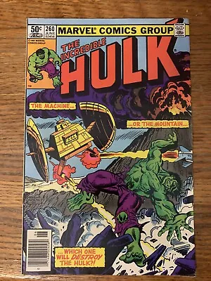 Buy Incredible Hulk #260 VF Marvel Comic Old High Grade 1981 Issue • 11.85£
