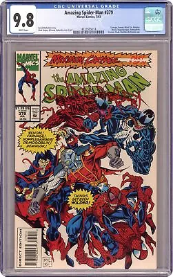 Buy Amazing Spider-Man #379D CGC 9.8 1993 4333595014 • 80.43£