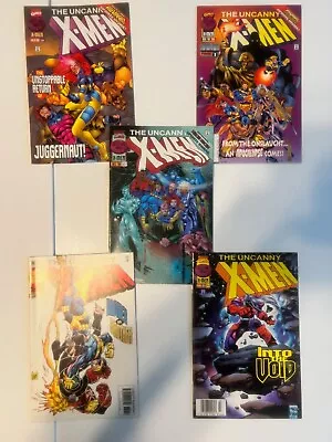 Buy Uncanny X-Men Vol1 334,335,337,339,342 Lot Of 5 Books  • 10.39£