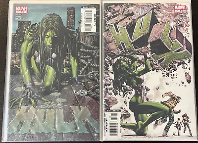 Buy She-Hulk # 23 24 (2007) Vol 2 1st Appearance 1st Jazinda The Skrull Marvel Lot 2 • 19.75£
