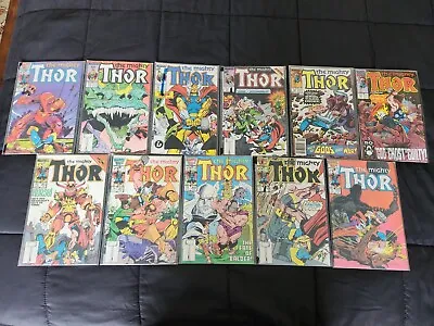 Buy The Mighty Thor Lot Of 11 Comics - #363 367 368 374 375 377 380 382 383 397 430 • 27.98£