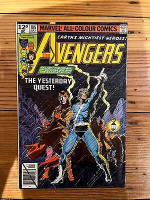 Buy Avengers #185 - Origin Of Scarlet Witch & Quicksilver- Newsstand- FN/VF - Marvel • 10£