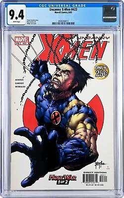 Buy Uncanny X-Men #423 CGC 9.4 (Jun 2003, Marvel) Holy War, Death Of Bedlam, Skin • 38£