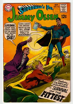 Buy SUPERMAN'S PAL JIMMY OLSEN # 115 DC Comic (Oct 1968) VG/FN Adams Cover / Aquaman • 2.99£