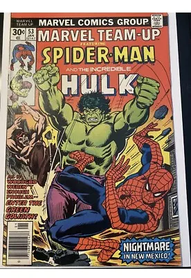 Buy Marvel Team-Up # 53 - Spider-Man & Hulk, 1st Byrne Art On X-Men VF • 27.71£