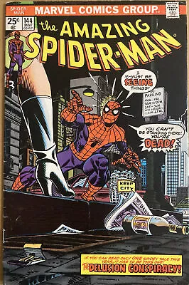 Buy The Amazing Spider-Man #144 May 1975 First Full Appearance Of Gwen Stacey Clone • 44.99£