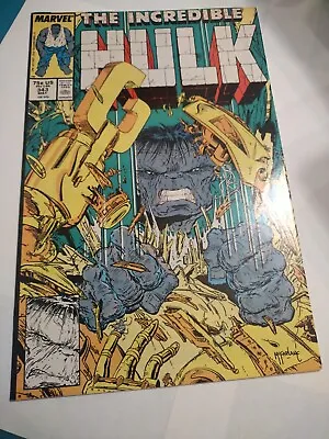 Buy Incredible Hulk #343 (1988 Marvel Comics) Todd McFarlane Cover & Art  • 44.24£